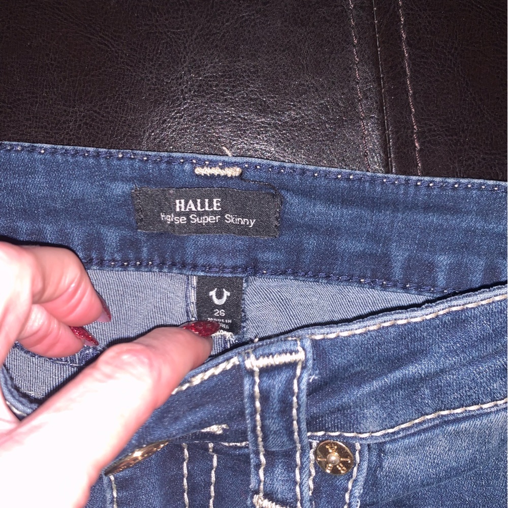๐TRUE RELIGION๐NWT! HALLE HIGH RISE SUPER SKINNY. - Picture 10 of 10